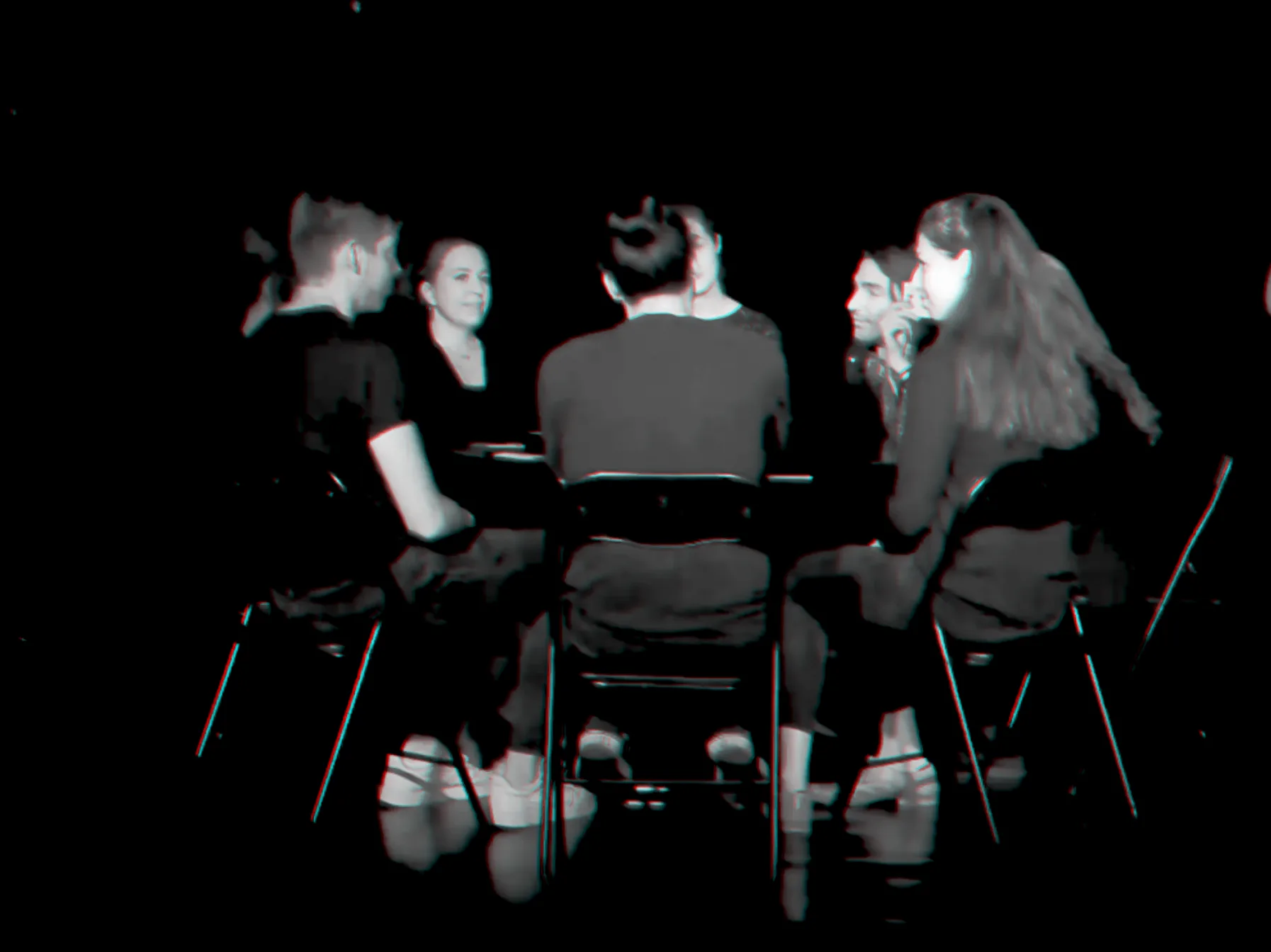 Participants around a table